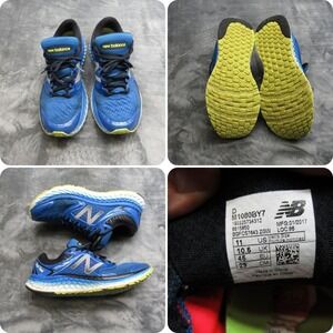 New Balance Running Shoes Mens Size 11 Electric Blue Fresh Foam Lace Up Athletic